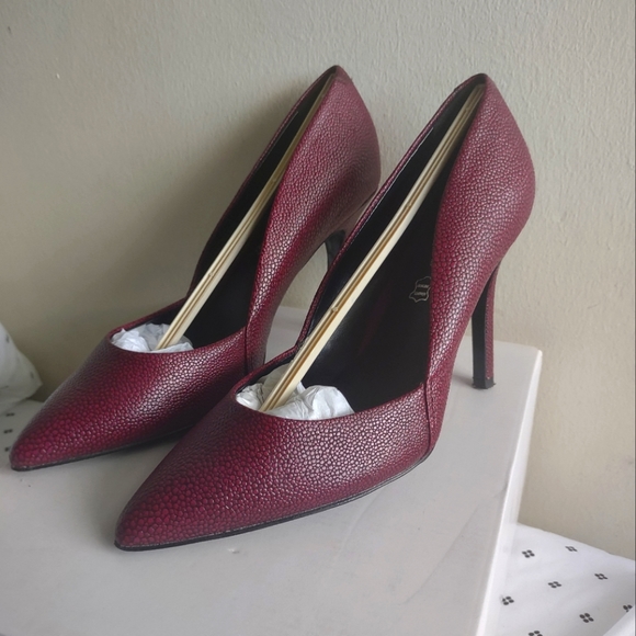 Aldo heels size 7 genuine Leather - Picture 1 of 6